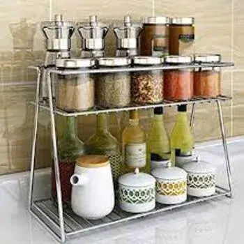 Silver Kitchen Rack