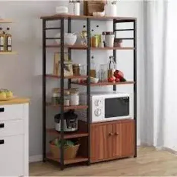 Kitchen Rack With Extra Storage 