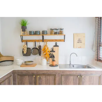Plain Kitchen Storage Rack