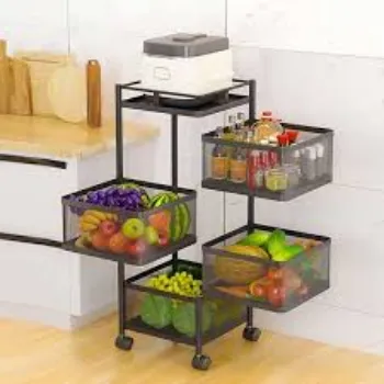 Easy To Place Kitchen Storage Rack