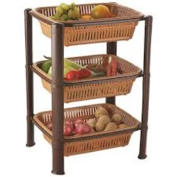 Plain Kitchen Storage Rack