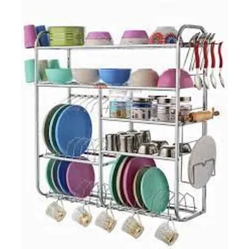 Polished Kitchen Storage Rack