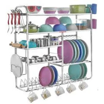 Easy To Place Kitchen Storage Rack