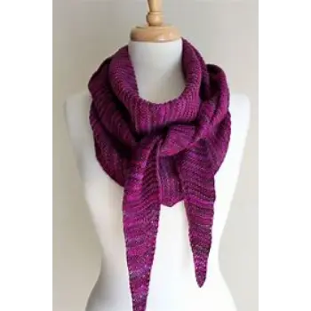 Seamless Finish Knitted Scarf