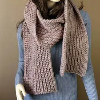 Fancy Knitted Scarf
