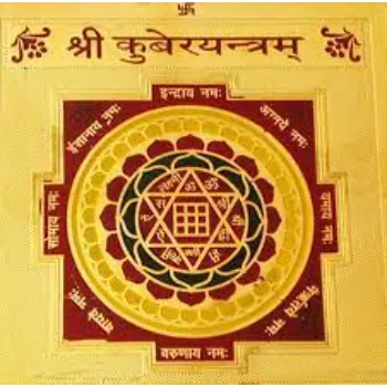  Golden Kuber Yantra