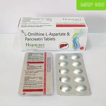 L Ornithine L  Aspartate Tablet