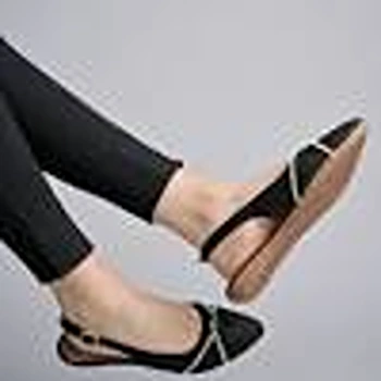 Black Ankle cut Bellies For Ladies 