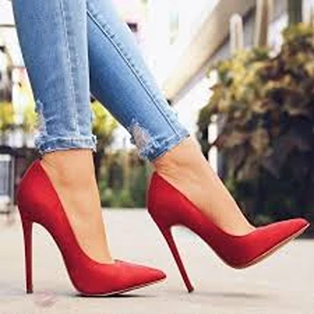 Elegant Red High Heel  For Ladies 
