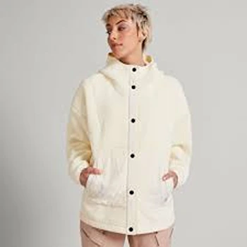 Radiant White Leather Ladies Jacket 