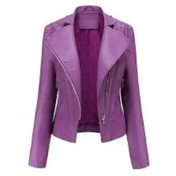 New Fashioned Purple Jacket For Girls
