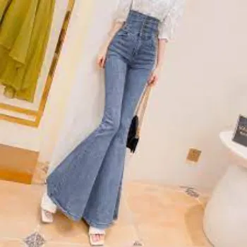 Ladies Bell Bottom Jeans