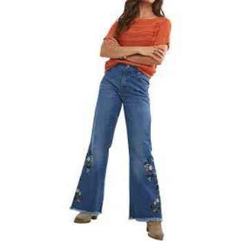 Embroidery Jeans For Women