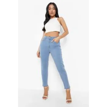 Ladies Sky Blue Jeans