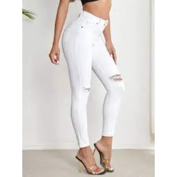 Durable Ladies White Jeans