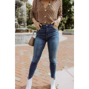 Women Navy Blue Jeans