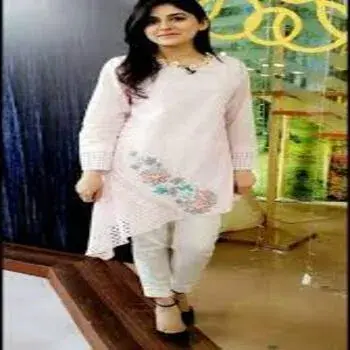 Light Pink Color Kurtis For Girls