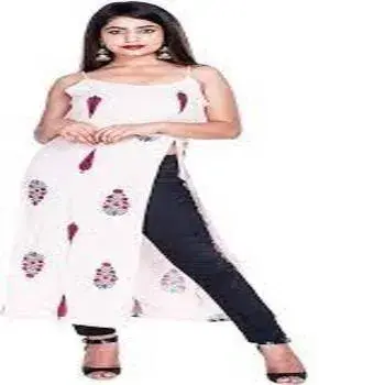 Stylish Printed Kurtis For Girls 