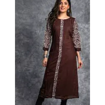 Women Brown Kurtis