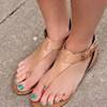 Simple Brown sandal For ladies