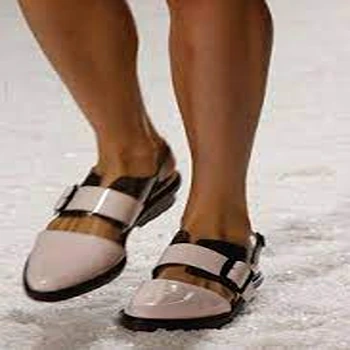 Fine Polishing White Sandal For Ladies