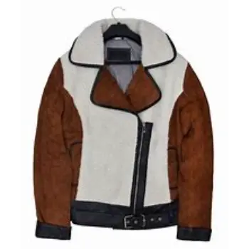 Seamless Finish Ladies Suede Jacket