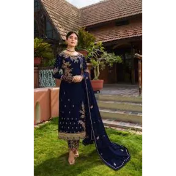 Ladies Versatile Embroidery Suit