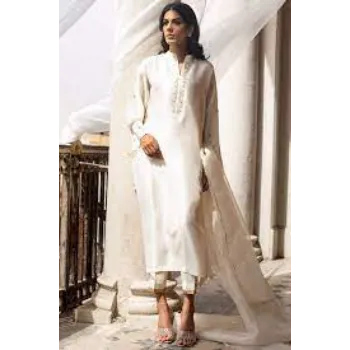 Ladies White Sarton Suits