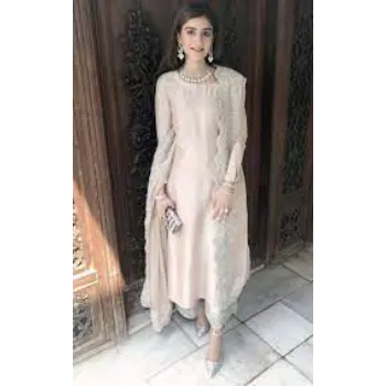 Trendy Cut Work Ladies Suit