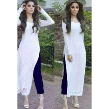 Ladies Long White Suits