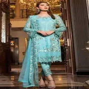 Stylish Chiffon Ladies Suit