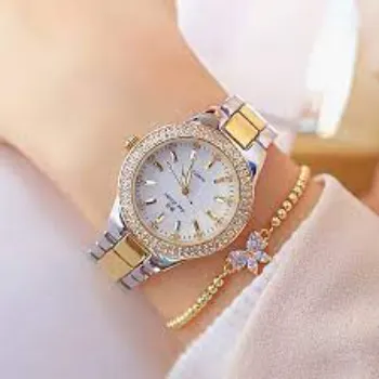 Gold Ladies Wrist Watch