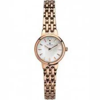  Accurist Lb1407p Silver Stainless Steel Ladies Watch