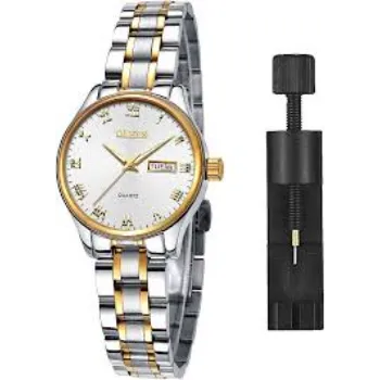  OLEVS White Women Wrist Watches for Women Waterproof 