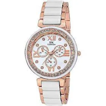  IIK Collection Analog white dial Womens Watch 
