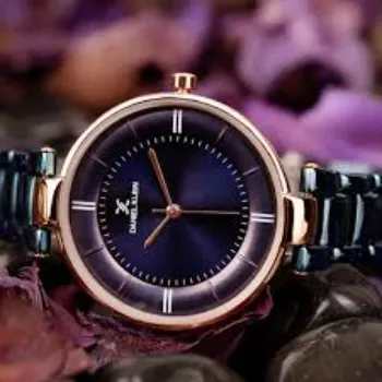  Analog Blue Dial Womens Watch-DK11467-5