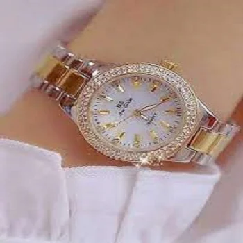 White Party Wear Ladies Stylish Watches
