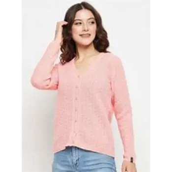 Durable Ladies Woolen Cardigan