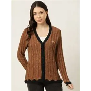 Premium Ladies Woolen Cardigan
