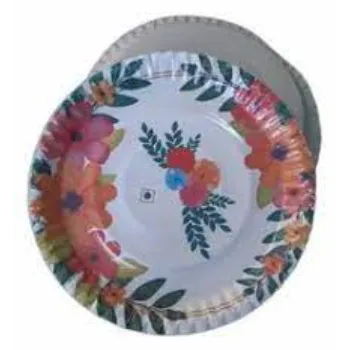 Custom Design Laminated Paper Plate