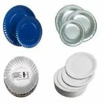 Disposable Laminated Paper Plate