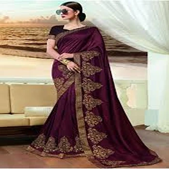 Exclusive Aesthetic Latest Embroidery Saree