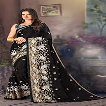 Comfortable Elegant Latest Embroidery Saree