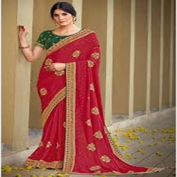 Stylish Latest Embroidery Saree