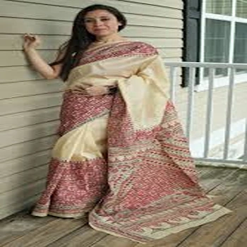 Elegant Look Latest Embroidery Saree