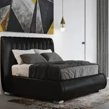 Leather Bed Shape Rectangular