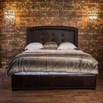 Leather Bed