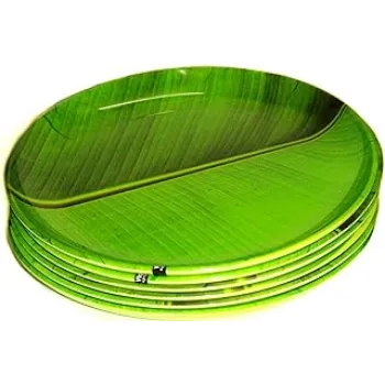 grren Leaf Plate