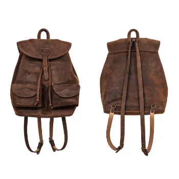 Flash Leather Backpacks