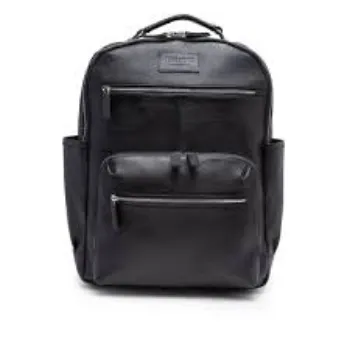 Black Leather Backpacks